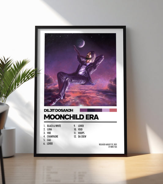 Diljit Dosanjh - Moonchild Era Poster