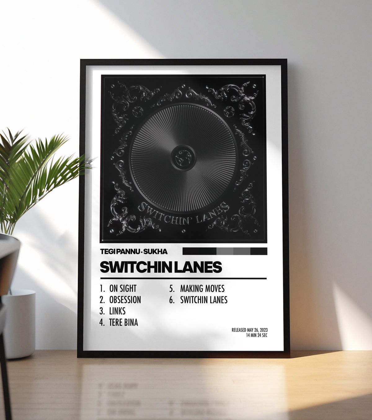 Tegi Pannu & Sukha  - Switchin' Lanes Poster