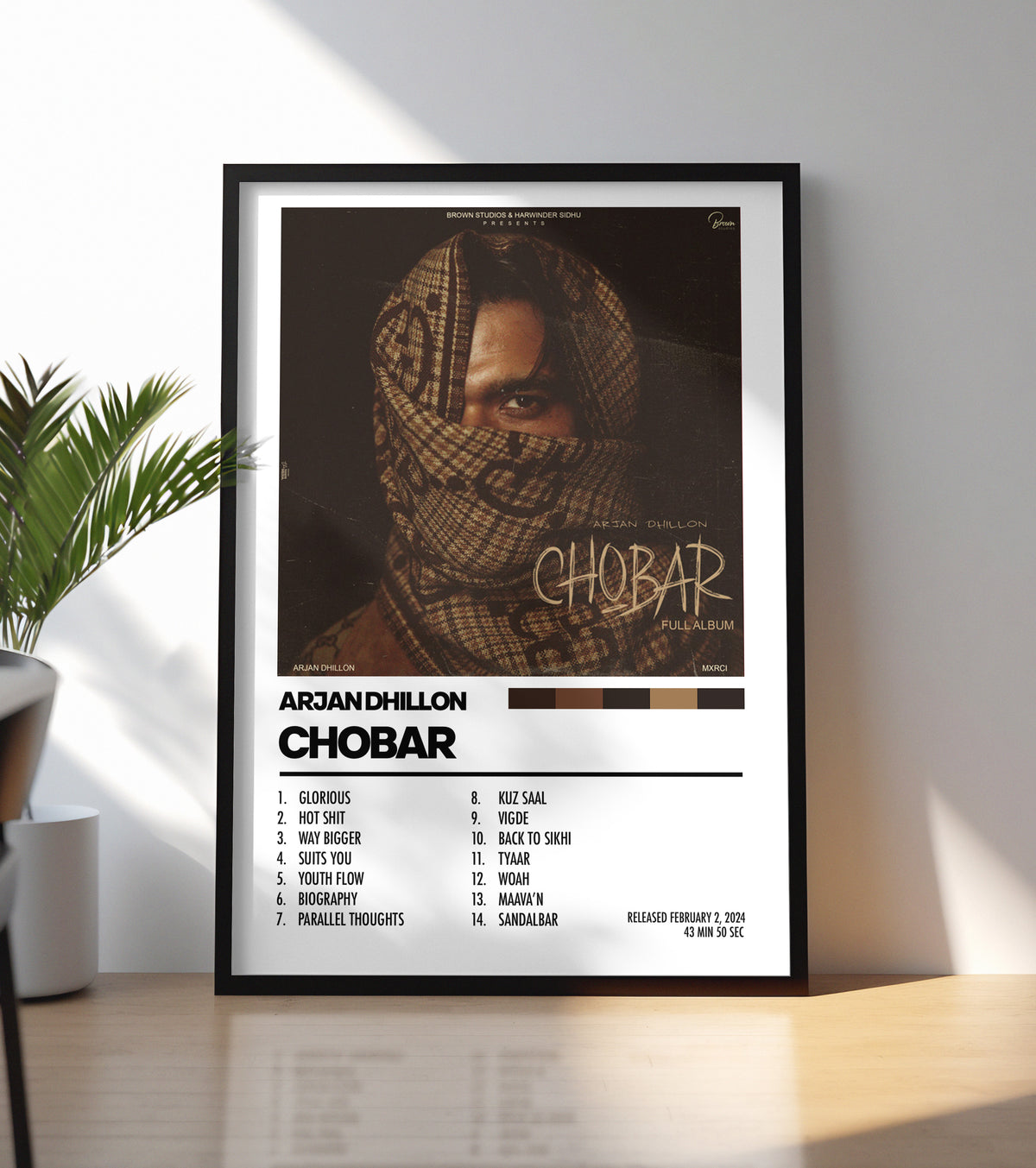 Arjan Dhillon - Chobar Poster
