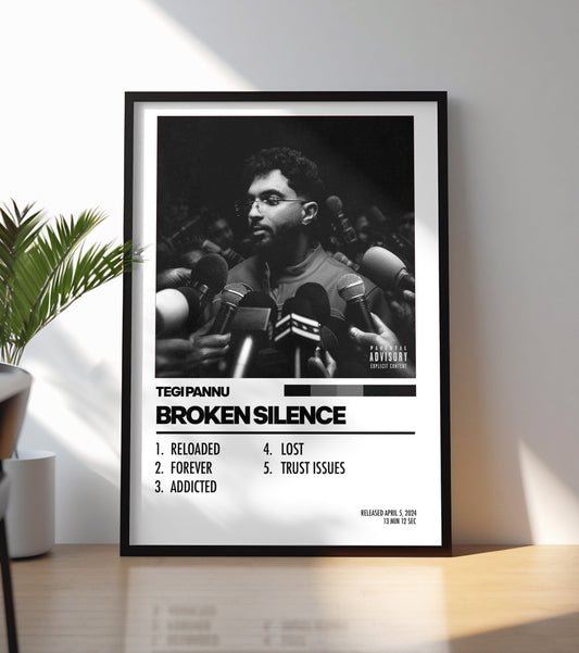 Tegi Pannu - Broken Silence Poster