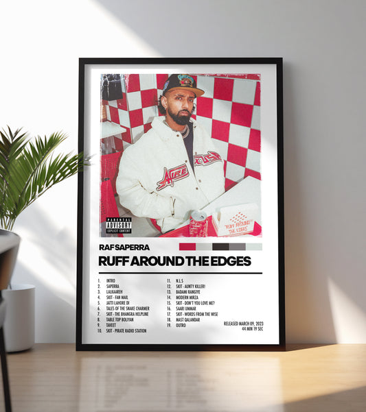 Raf Saperra - Ruff Around The Edges Poster