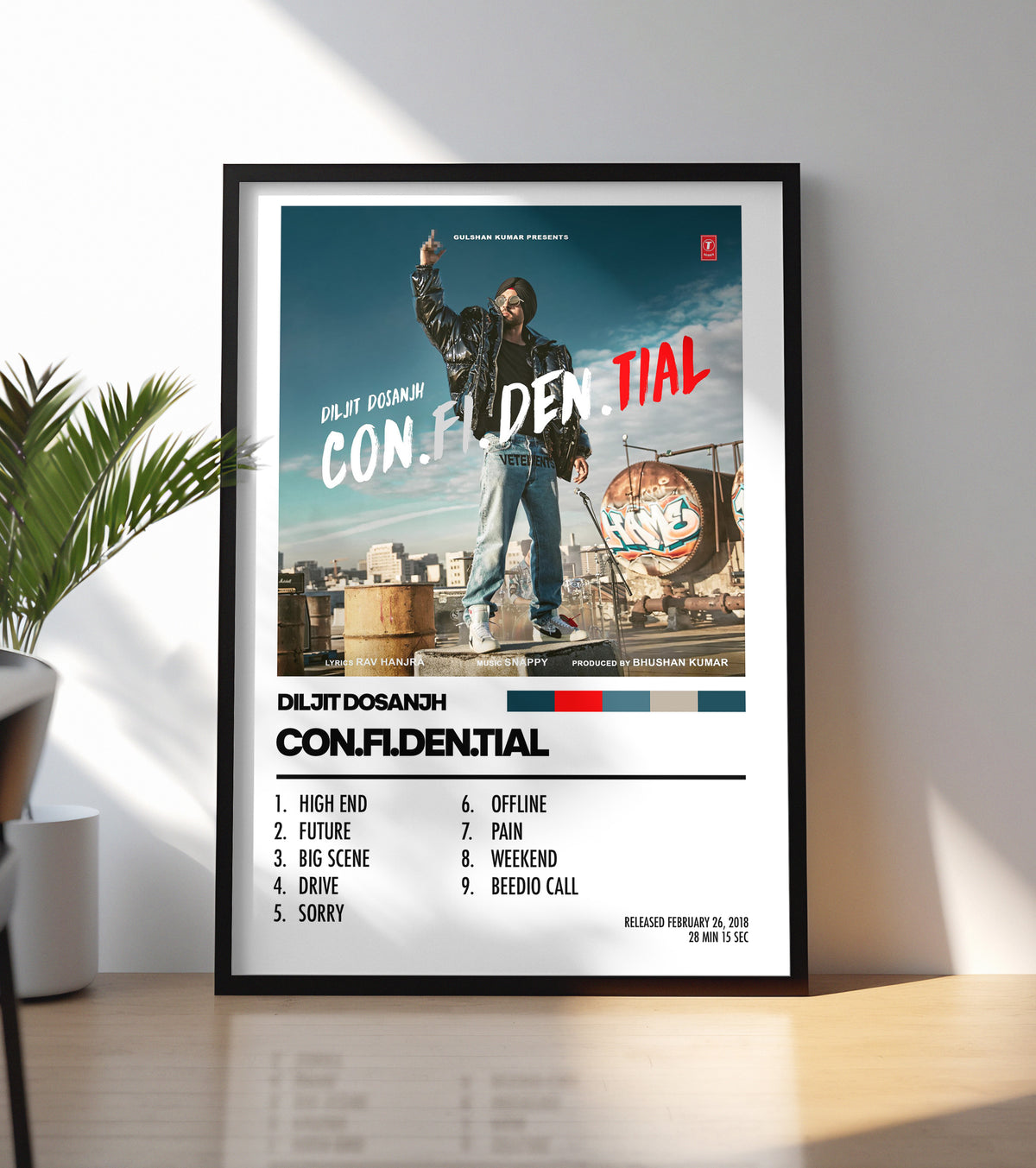 Diljit Dosanjh - Con.Fi.Den.Tial Poster